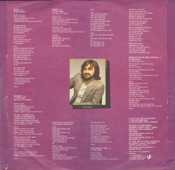 Electric Light Orchestra  Xanadu : LP Inside1  uk